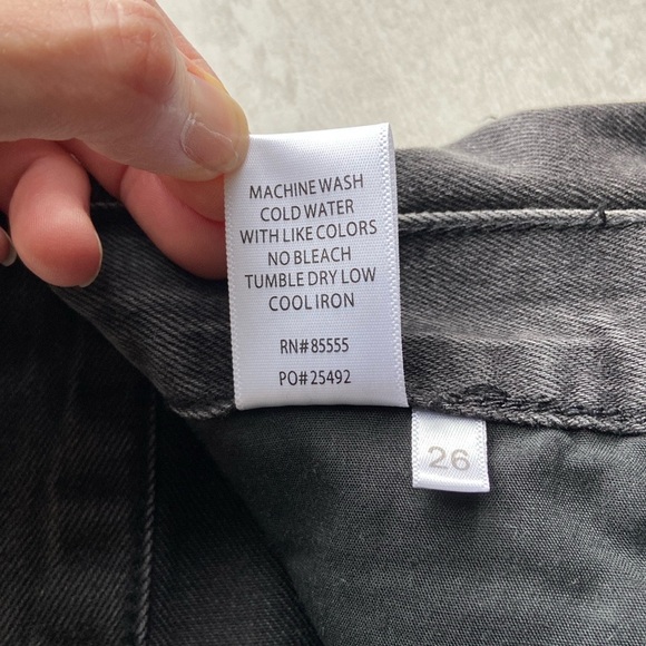 PISTOLA High Waisted Denim Shorts - Picture 9 of 16